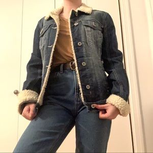 Guess Sherpa Denim Jacket